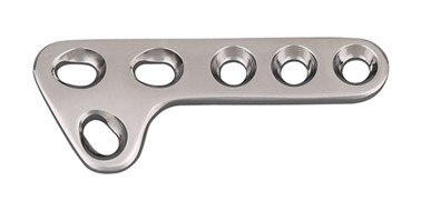L Shaped Steel Vet Compression Plate Animal Implant Veterinary Surgical